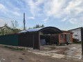 арочный навес из сотового поликарбоната